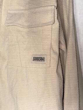 DR Essentials by Drill Clothing Co. Men's Waffle Knit Button Down Shirt Jacket